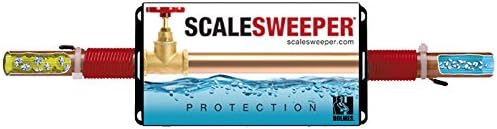 ScaleSweeper מים יורדים | מרכך מים אלקטרוני מתקין בו מים נכנסים לבית כדי להגן על אינסטלציה, דוד מים,